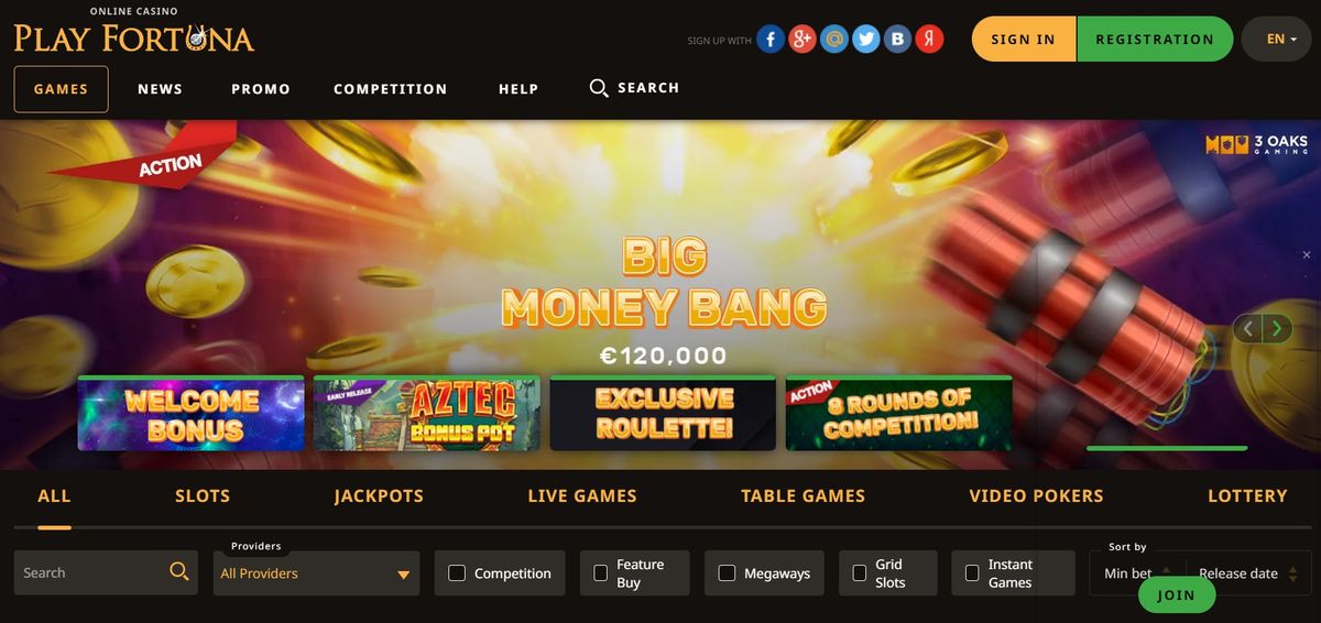 PlayFortuna Casino Overview